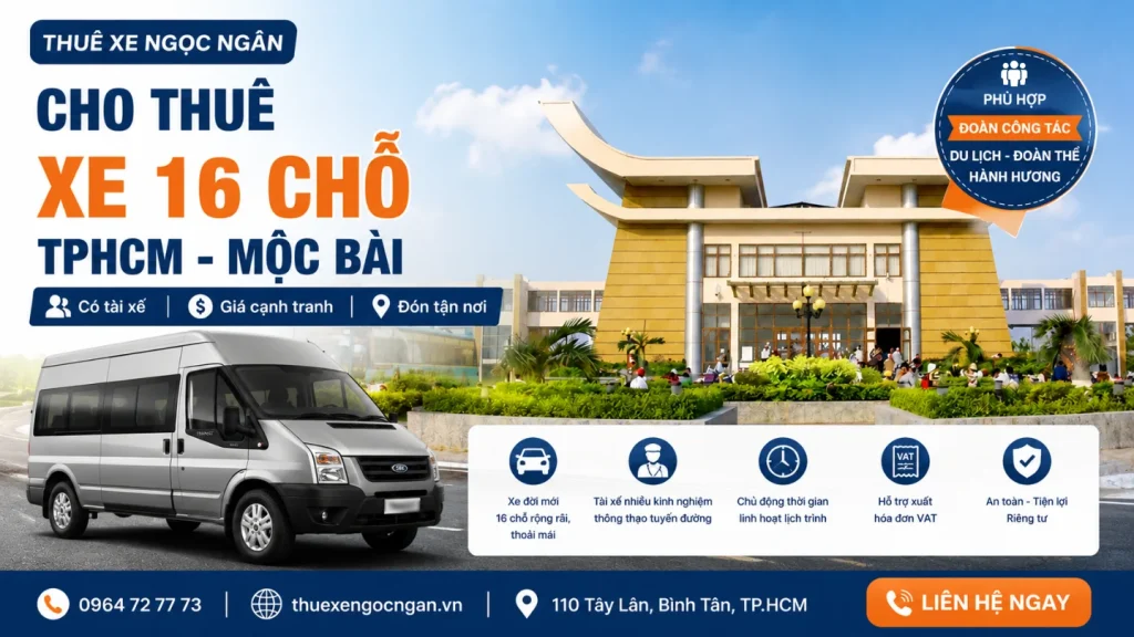 cho thue xe 16 cho tphcm sai gon moc bai