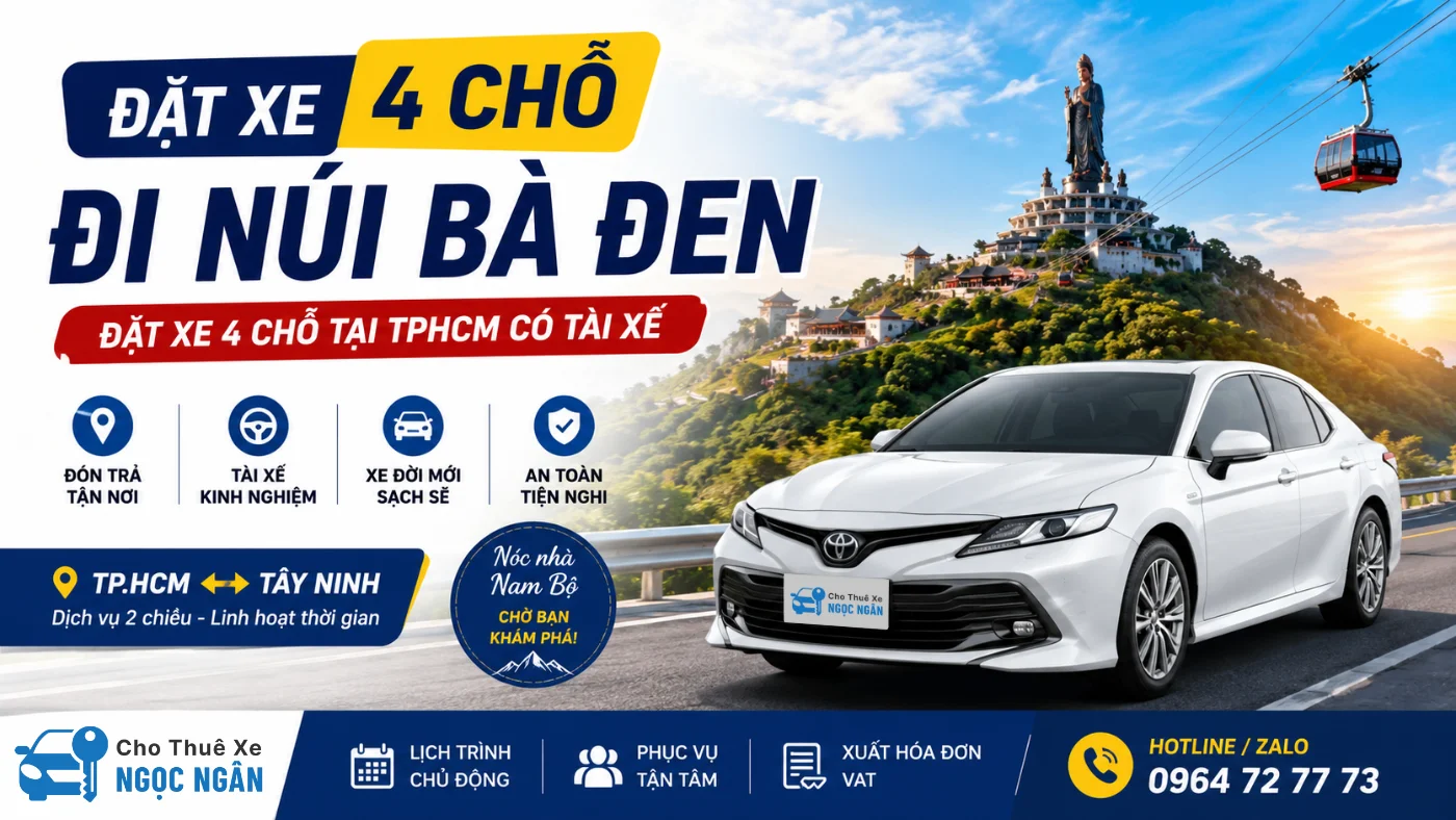 dat xe 4 cho di nui ba den tai tphcm