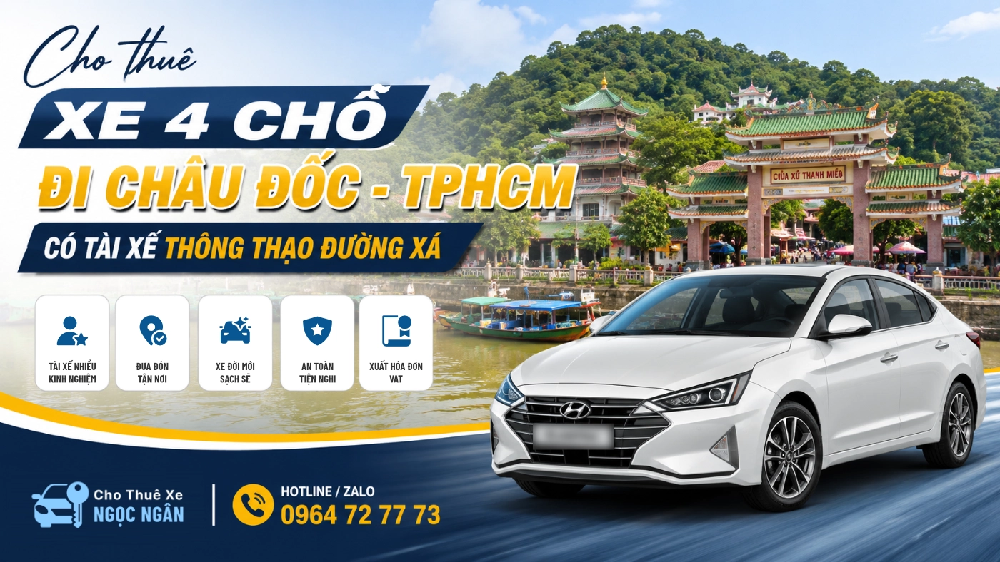 thue xe 4 cho di chau doc tphcm