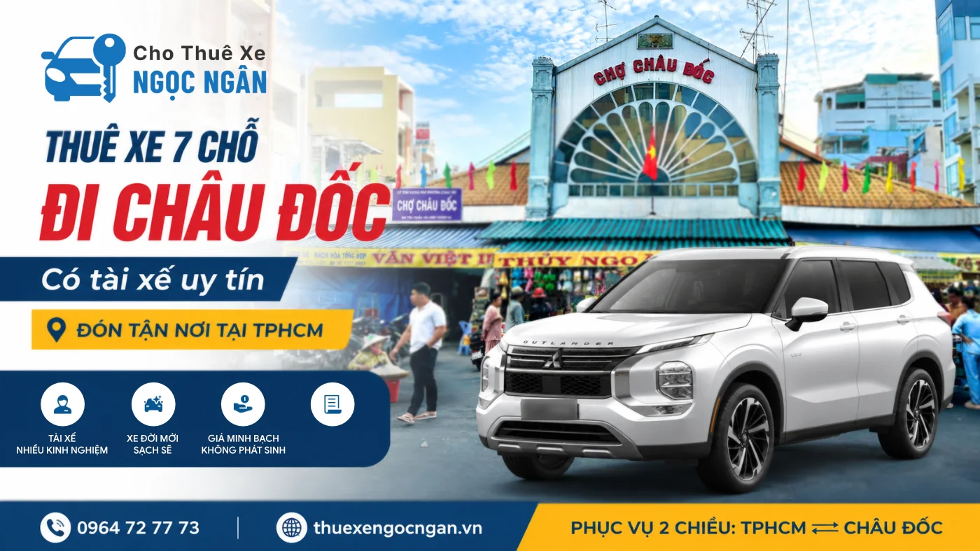 thue xe 7 cho di chau doc