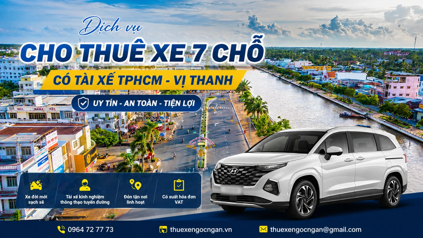 thue xe 7 cho tphcm vi thanh co tai xe