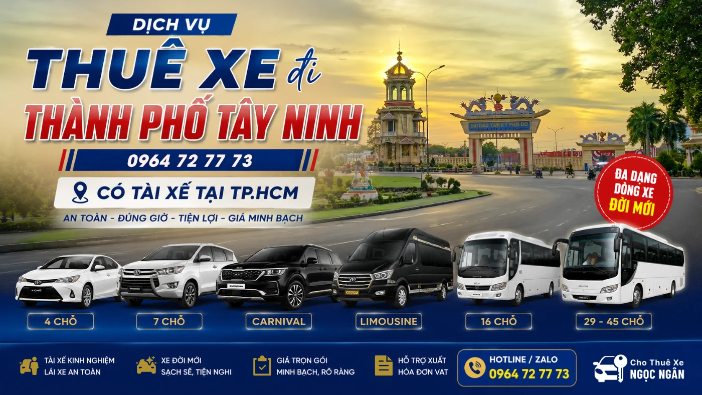 thue xe di tp tay ninh tphcm