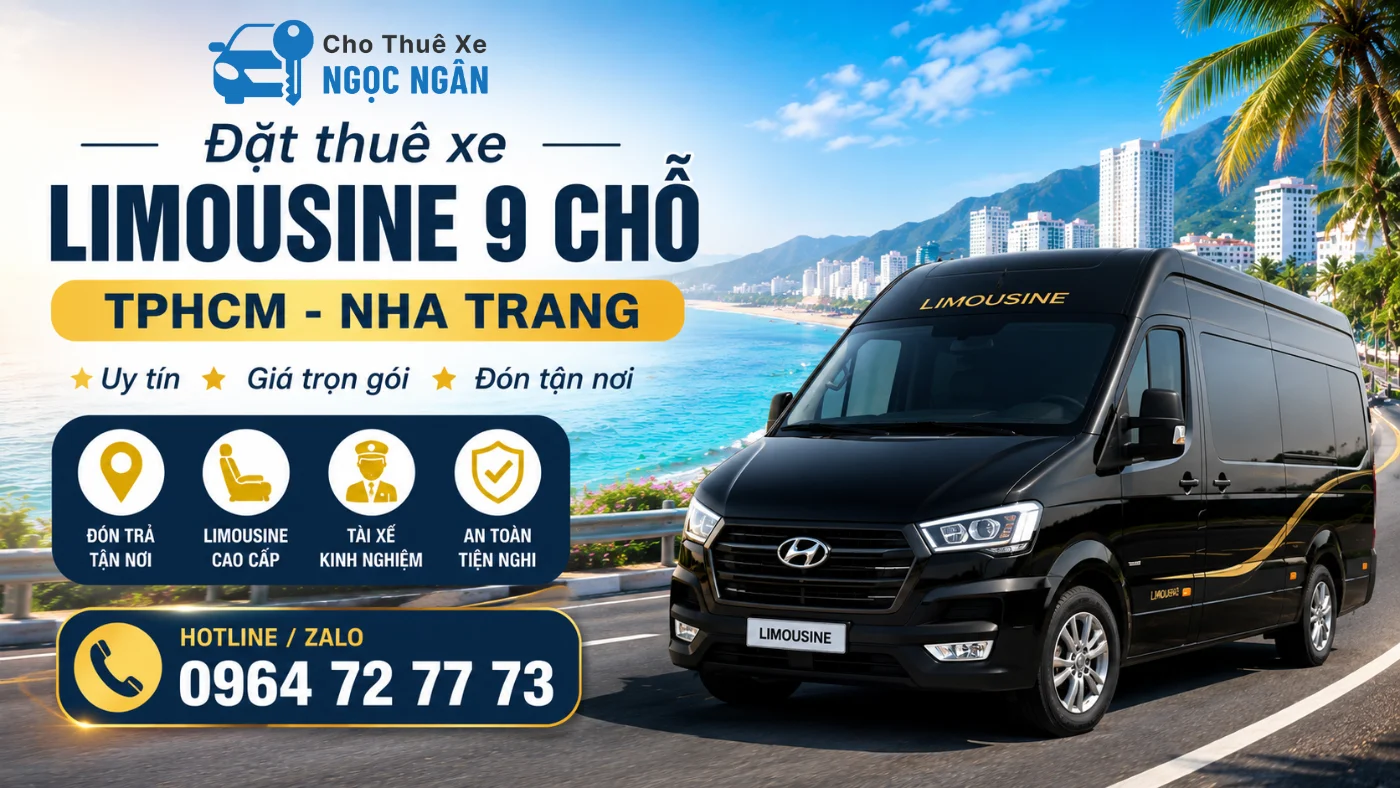 thue xe limousine tphcm nha trang