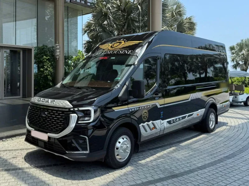 xe limousine di nui ba den