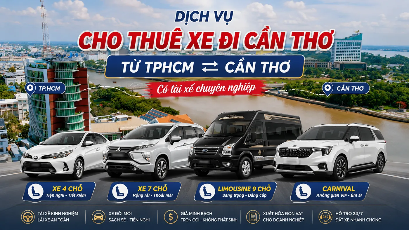 cho thue xe di can tho