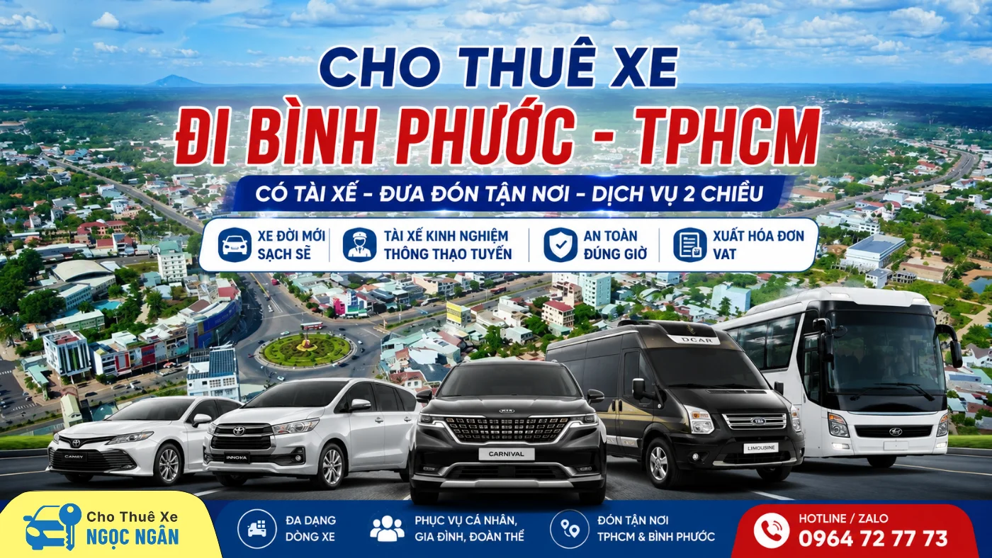 cho thue xe tphcm binh phuoc