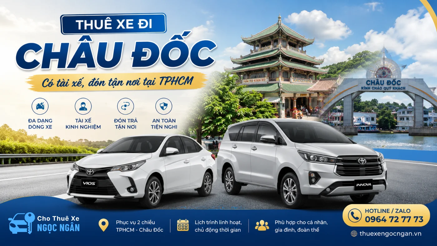 thue xe di chau doc an giang