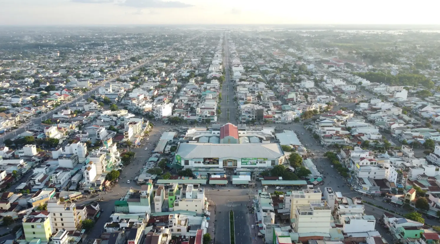 chợ long hoa tây ninh