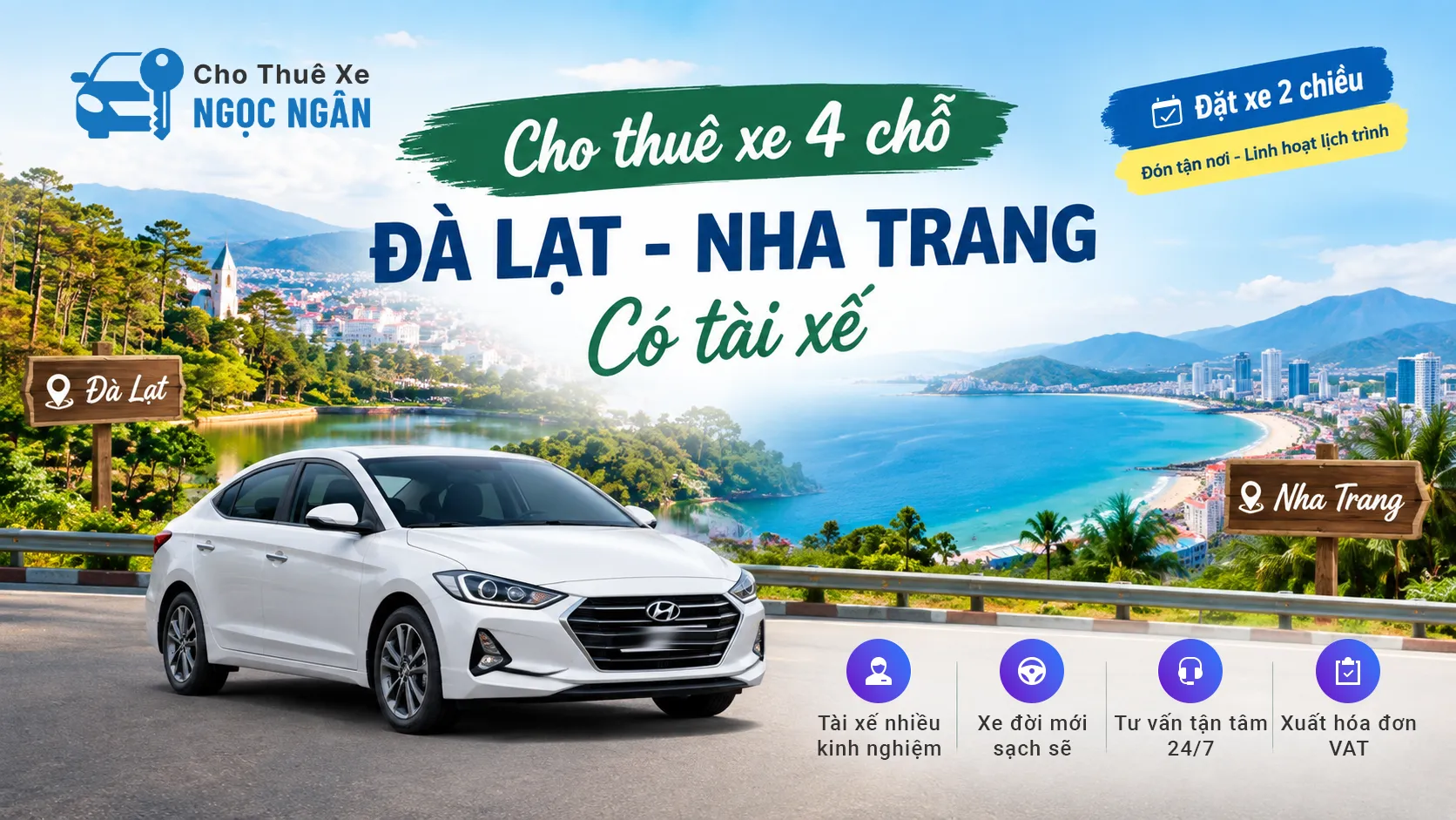 thue xe 4 cho tuyen da lat nha trang