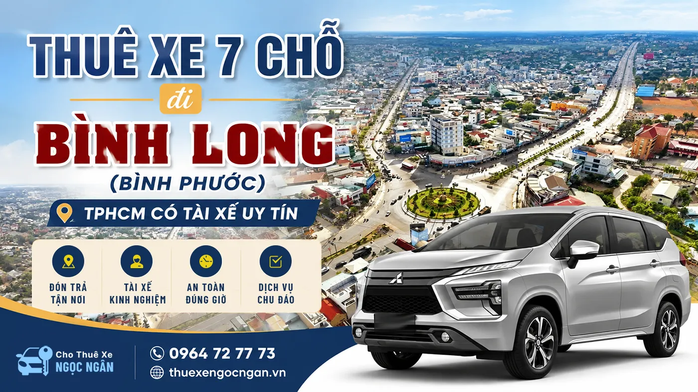 thue xe 7 cho di binh long binh phuoc