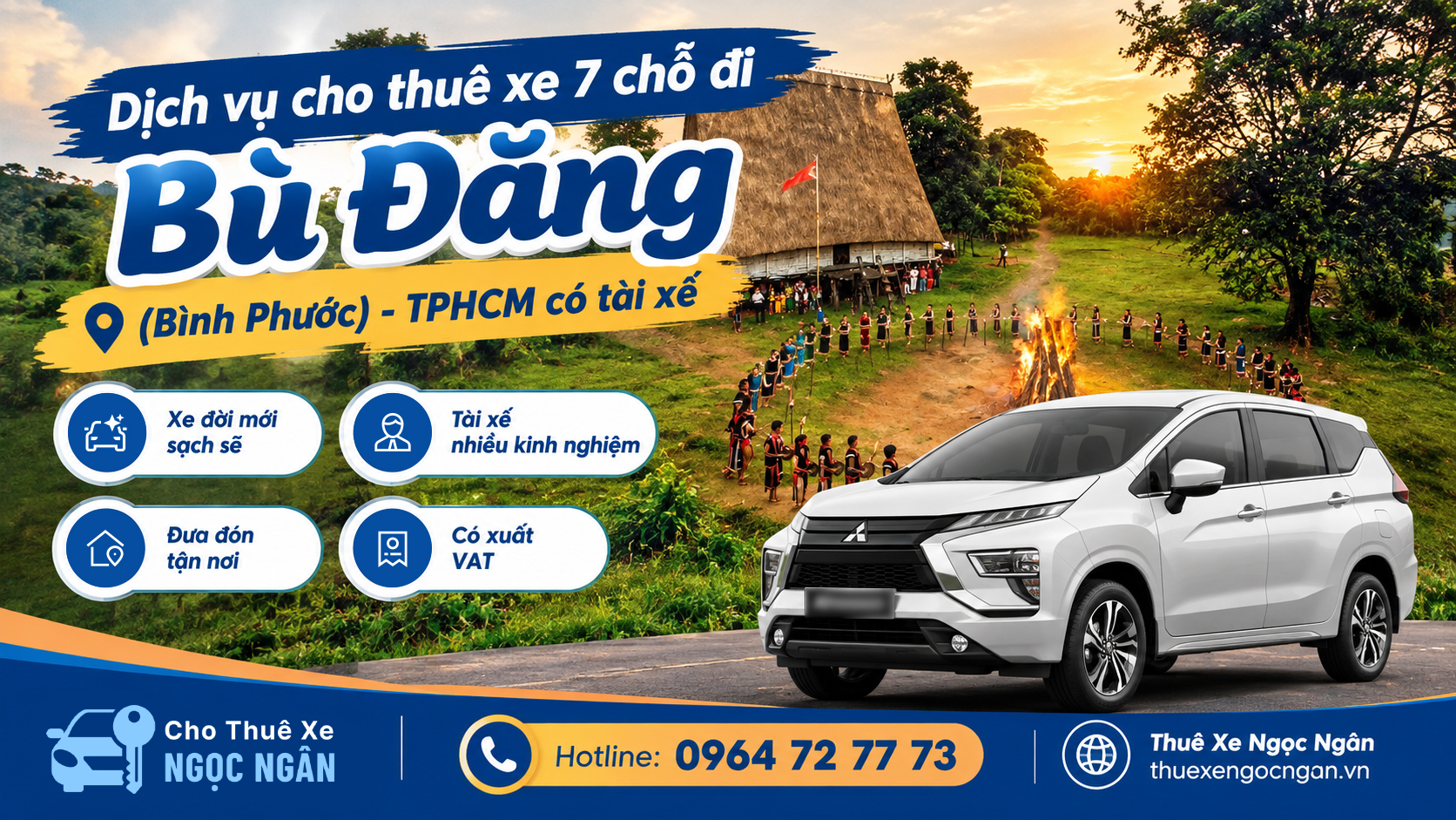 thue xe 7 cho di bu dang binh phuoc