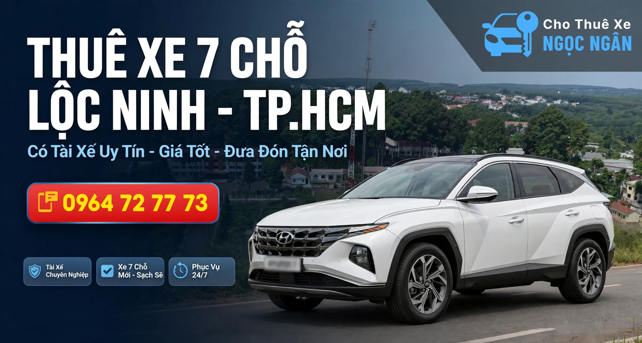 thue xe 7 cho loc ninh tphcm